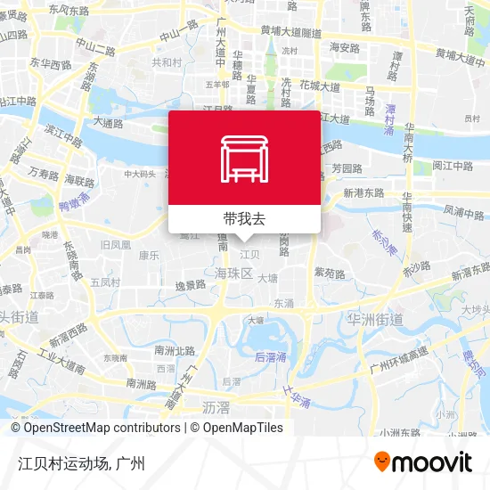 江贝村运动场地图