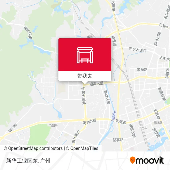 新华工业区东地图