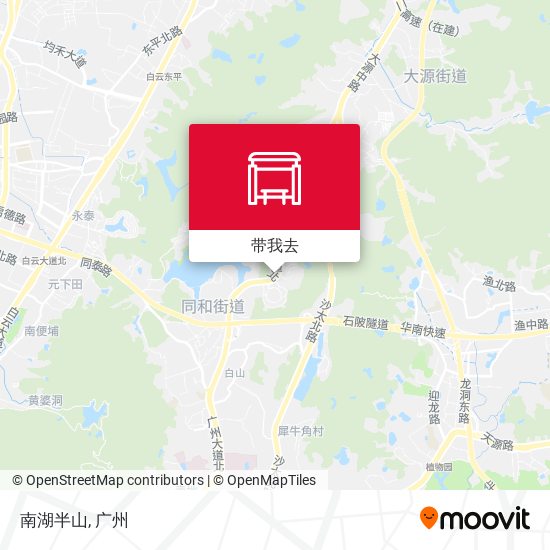 南湖半山地图