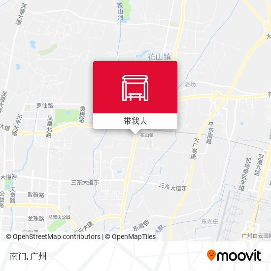 南门地图