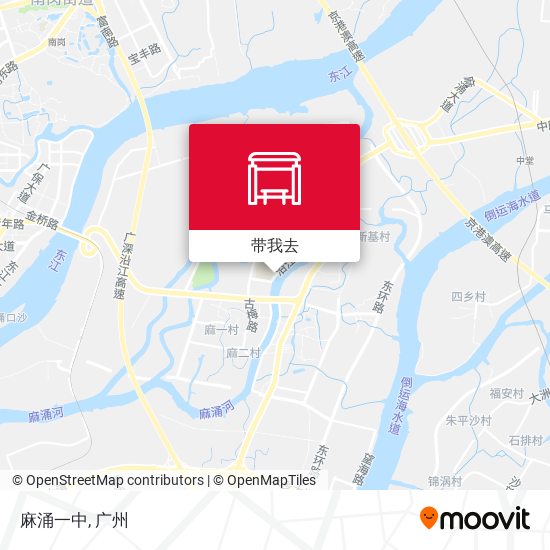 麻涌一中地图