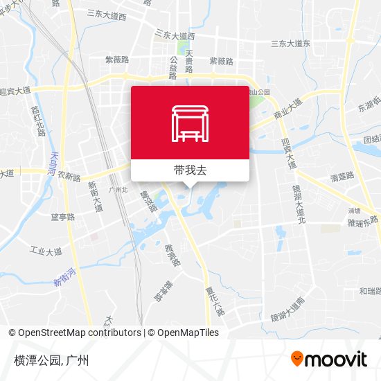 横潭公园地图