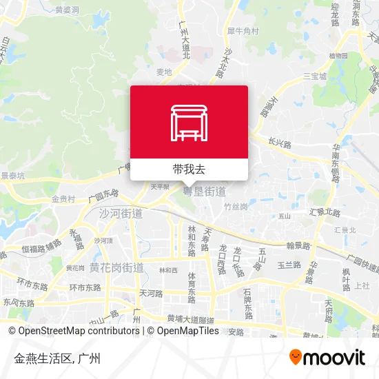 金燕生活区地图