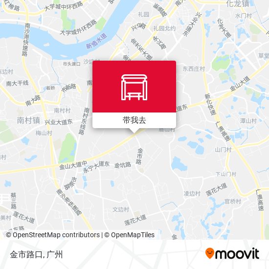 金市路口地图