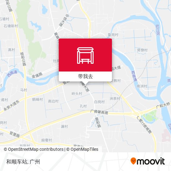 和顺车站地图