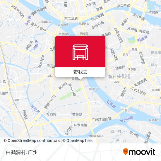 白鹤洞村地图