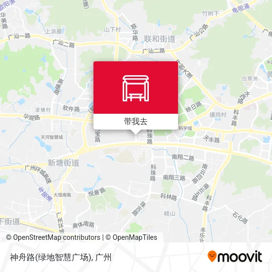 神舟路(绿地智慧广场)地图