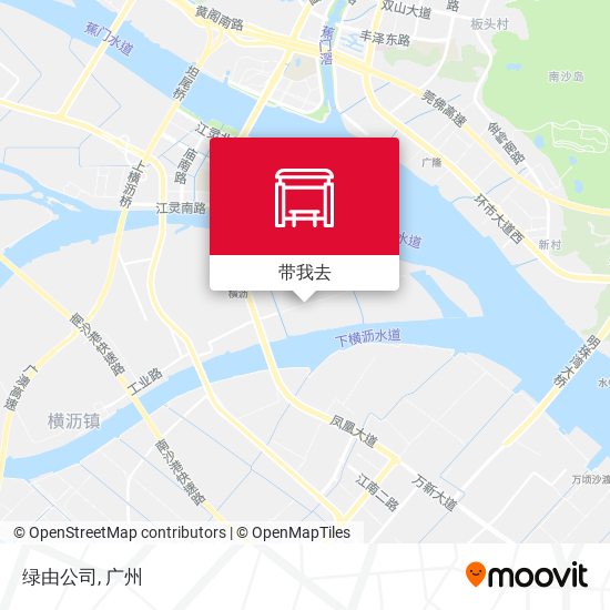 绿由公司地图