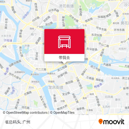省总码头地图