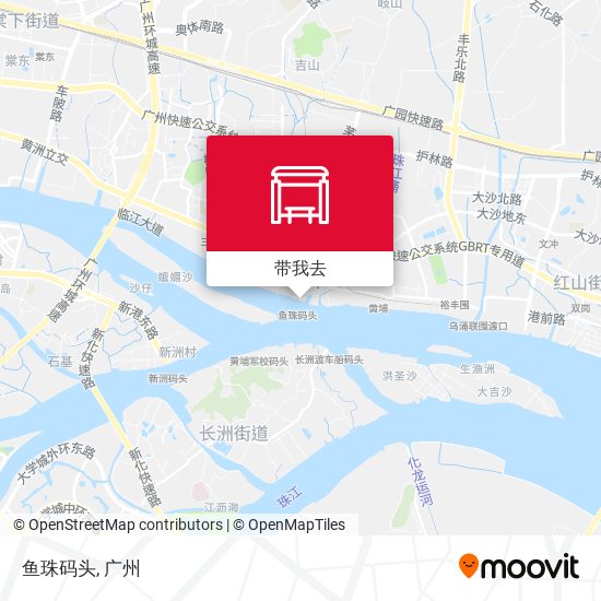 鱼珠码头地图