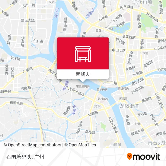 石围塘码头地图
