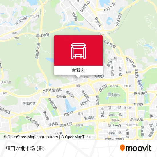 福田农批市场地图