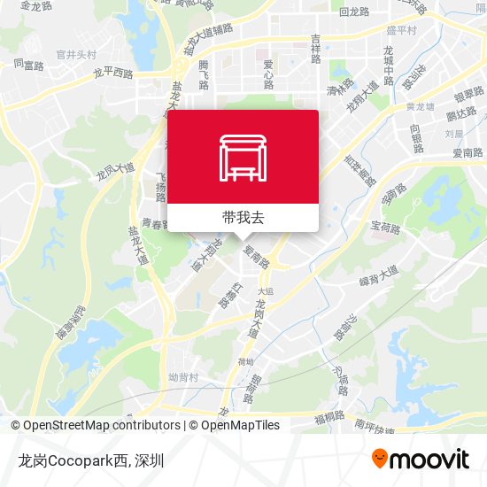 龙岗Cocopark西地图