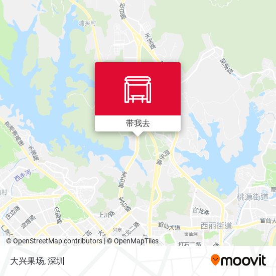 大兴果场地图