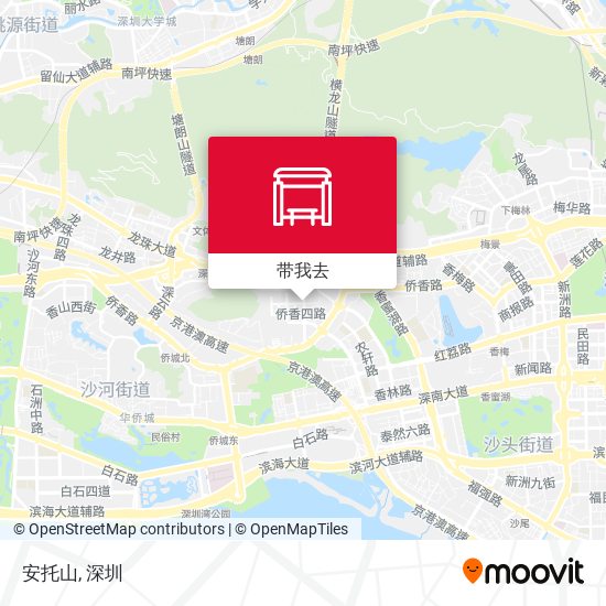 安托山地图