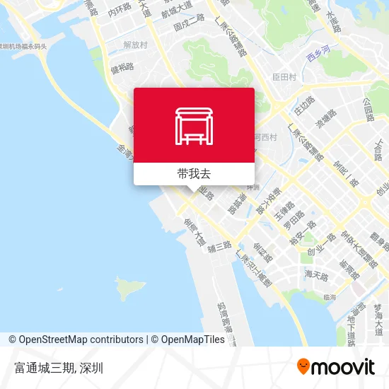 富通城三期地图