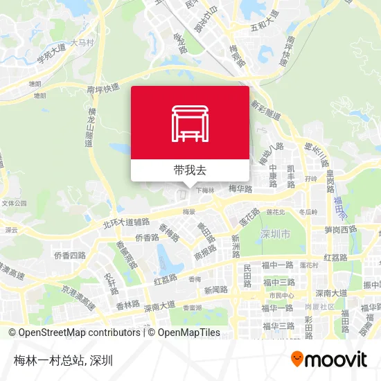 梅林一村总站地图