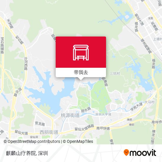 麒麟山疗养院地图