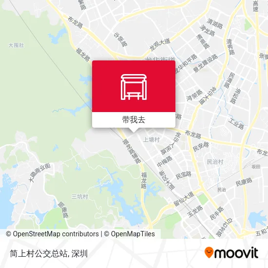 简上村公交总站地图