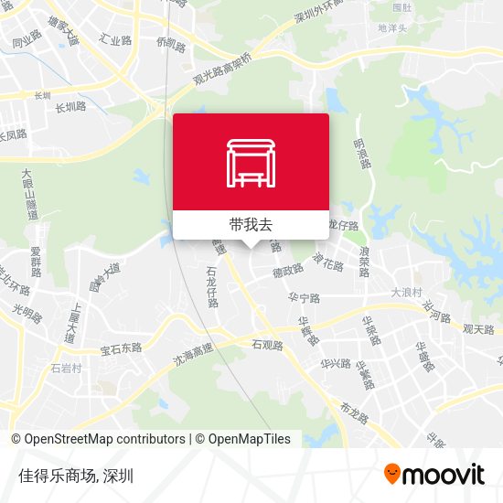 佳得乐商场地图