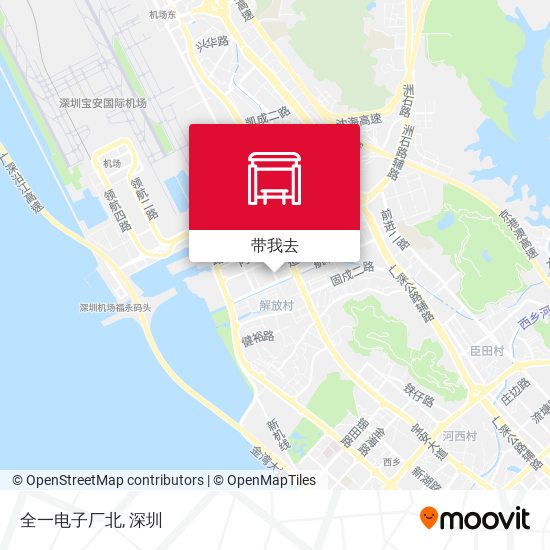 全一电子厂北地图