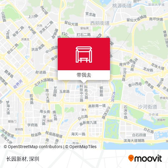 长园新材地图