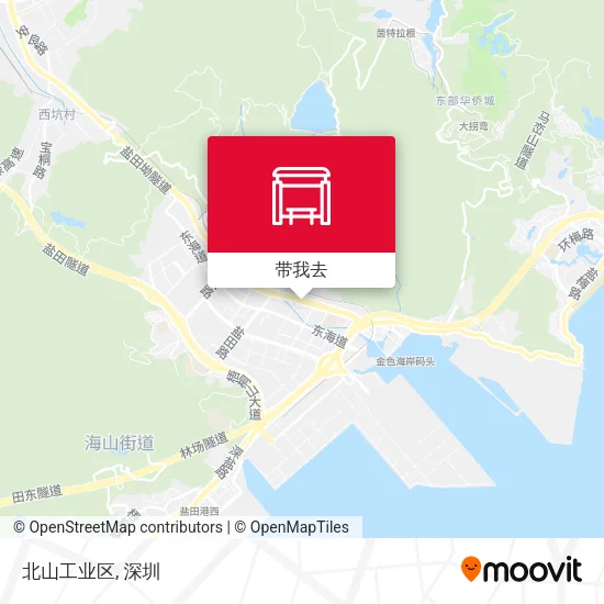 北山工业区地图