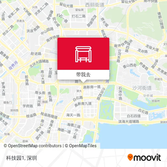 科技园1地图