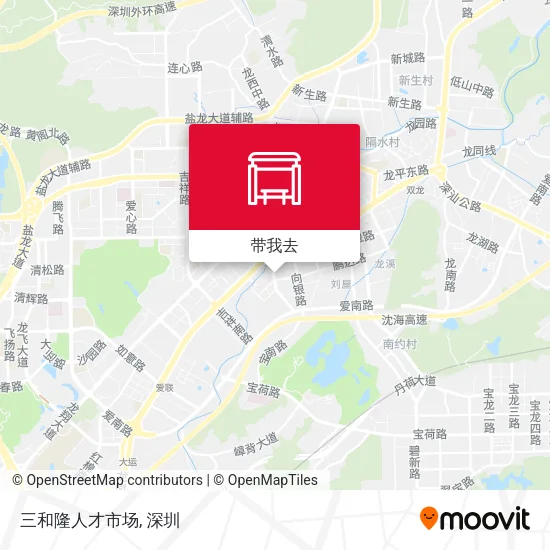三和隆人才市场地图