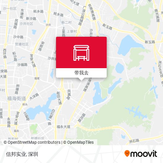 信邦实业地图