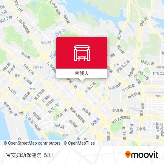 宝安妇幼保健院地图