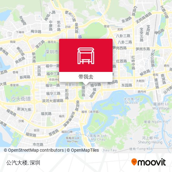公汽大楼地图