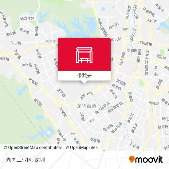 老围工业区地图