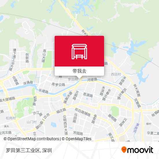 罗田第三工业区地图