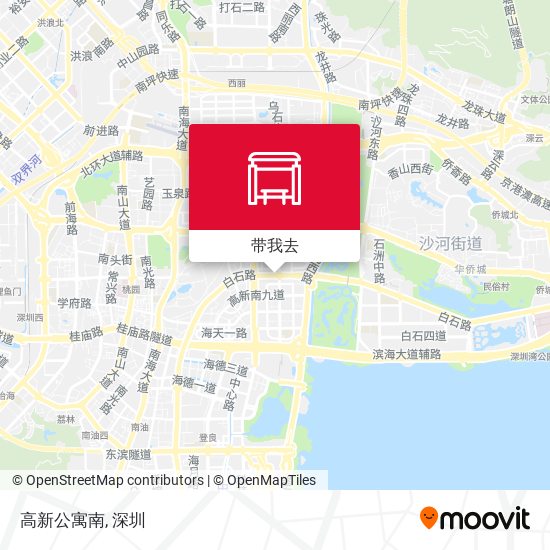 高新公寓南地图