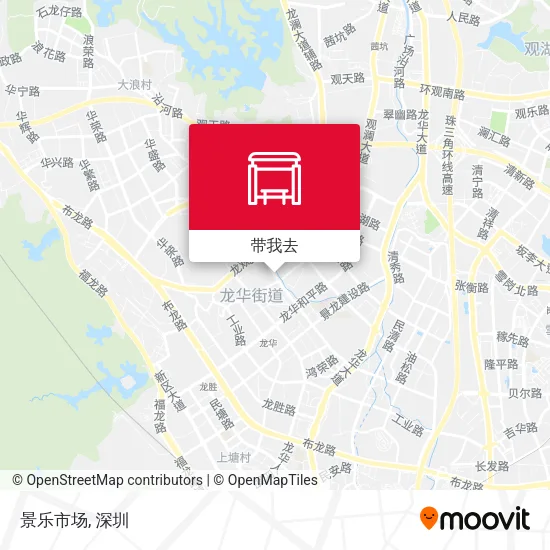 景乐市场地图