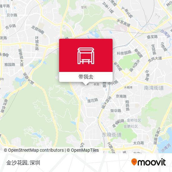 金沙花园地图