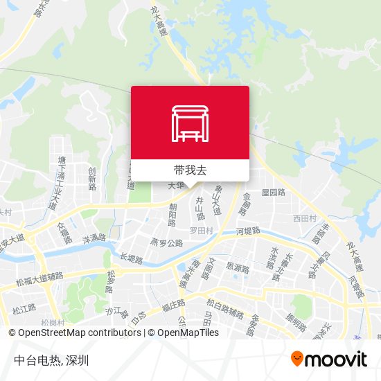 中台电热地图