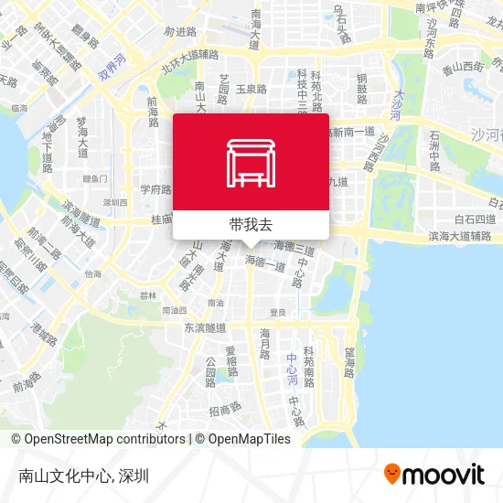 南山文化中心地图