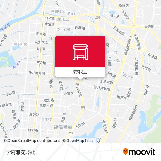 学府雅苑地图