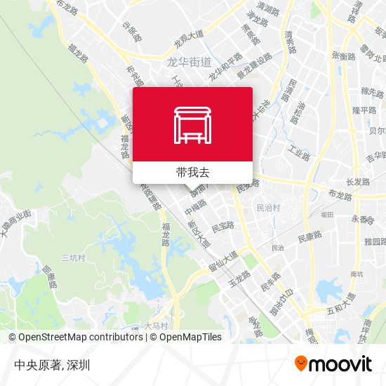 中央原著地图
