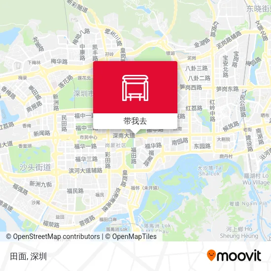 田面地图