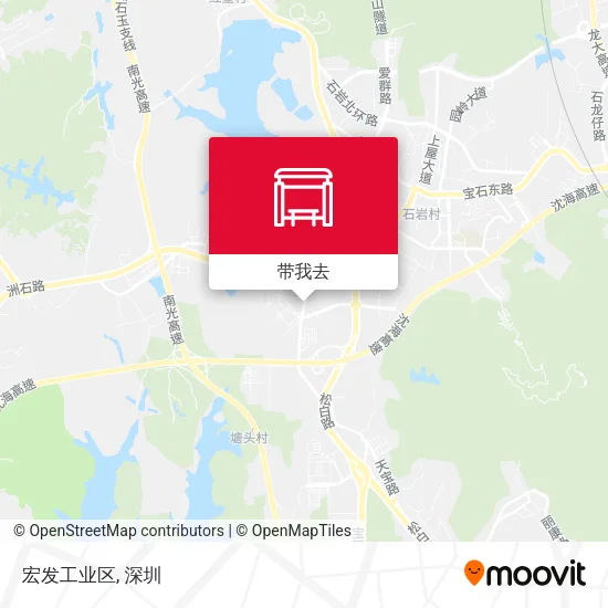 宏发工业区地图