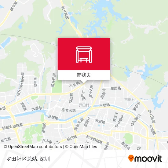 罗田社区总站地图