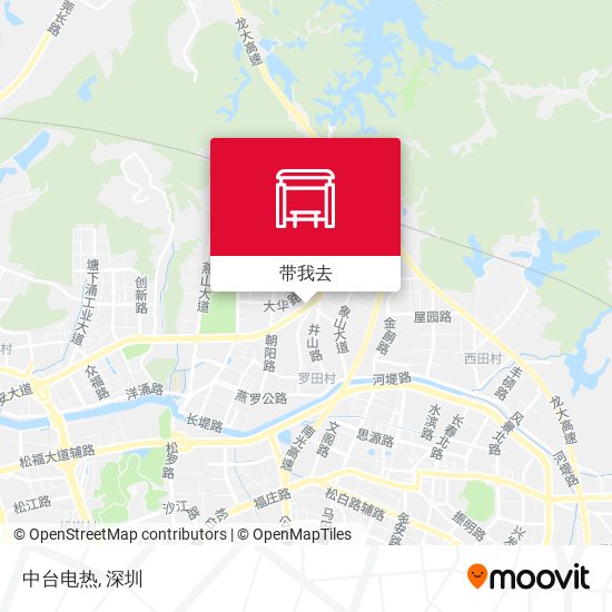 中台电热地图