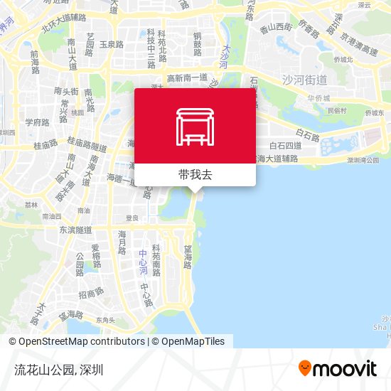 流花山公园地图