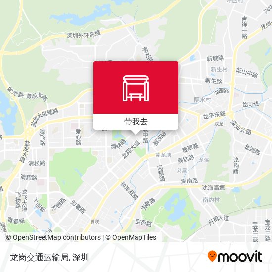 龙岗交通运输局地图