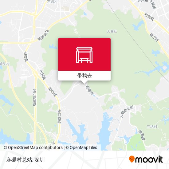 麻磡村总站地图