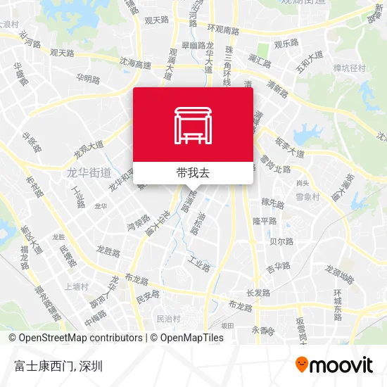 富士康西门地图