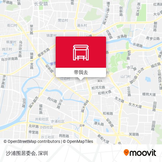 沙浦围居委会地图
